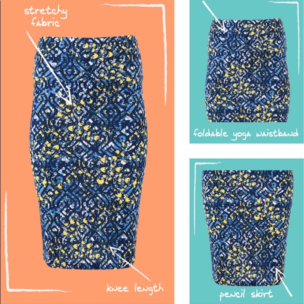 LuLaRoe Cassie Skirt - Picture 5 of 5